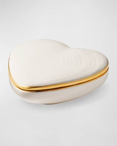 AERIN Cream Heart Box