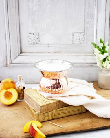 Coppermill Kitchen 18 oz. Peach Sangria Vintage-Inspired Candle
