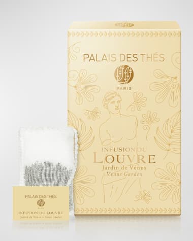 Palais des Thes x Louvre Museum Infusion Du Louvre Garden of Venus Tea Bags Box, 20 Count