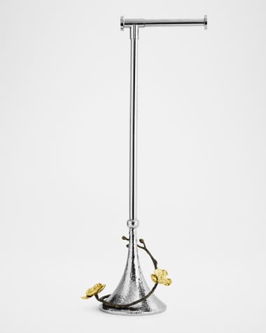 Michael Aram Gold Orchid Toilet Paper Stand