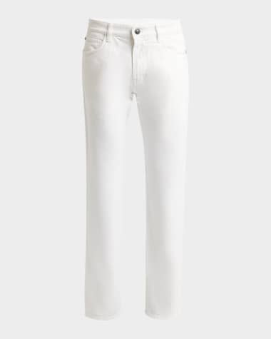 Loro Piana Men's Straight Leg 5-Pocket Pants