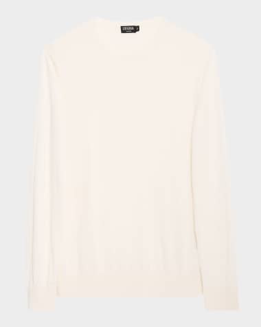 ZEGNA Men's Cashmere Crewneck Sweater