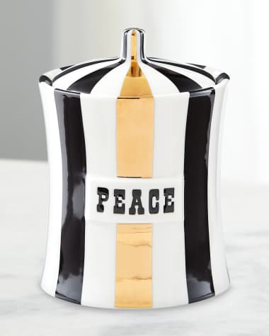 Jonathan Adler Vice Gilded Peace Canister