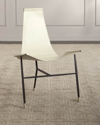 Jamie Young Abilene Leather Accent Chair