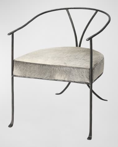 Jamie Young Kai Hairhide Chair