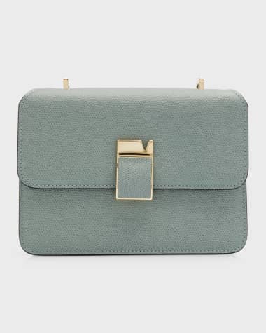 Valextra Nolo Flap Calf leather Crossbody Bag