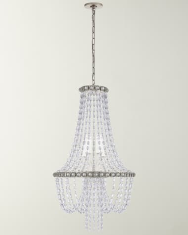 Visual Comfort Signature Navona Medium Basket Chandelier By Julie Neill