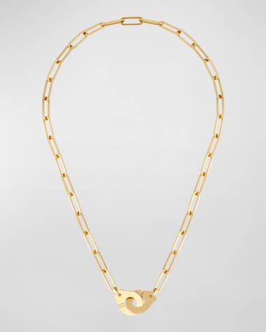 DINH VAN Yellow Gold R13.5 Menot Necklace