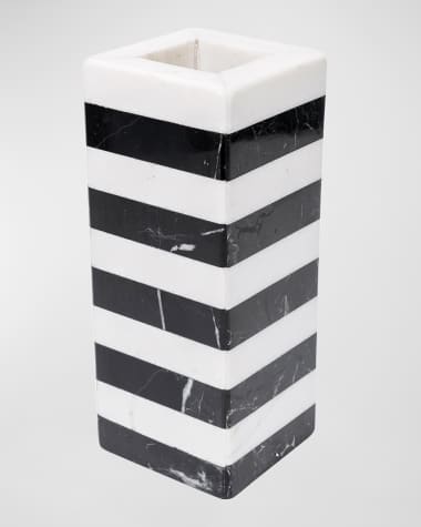 Vetta Home Zebra Stripe Flower Pot