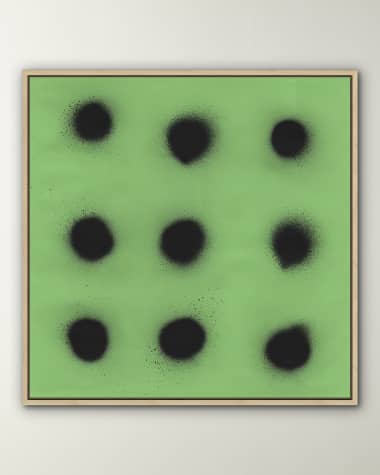 Grand Image Home Spray Dots 1' Digital Print Wall Art by Elisso