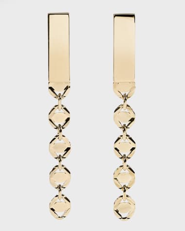 LANA Short Bar Miami Linear Earrings, 31mm