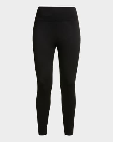 Eileen Fisher The Fisher Project Leather Front Leggings, $378