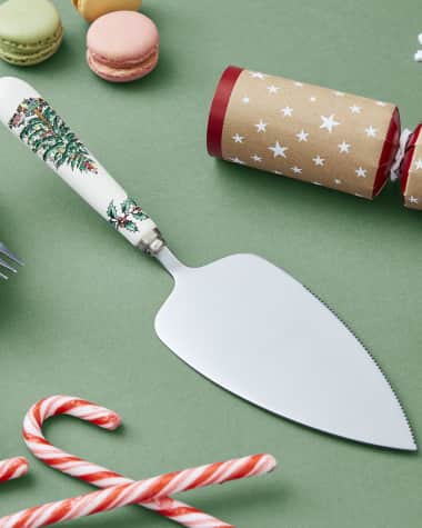 Spode Christmas Tree Cake Slice