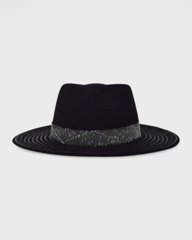 Gigi Burris Noelle Wool-Blend Fedora