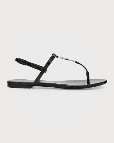 サンダル・ミュール SAINT LAURENT Women Sandals 777348BDATT1000 BLACK Saint Laurent Sandals Women Satin Black | B-Exit – B-Exit