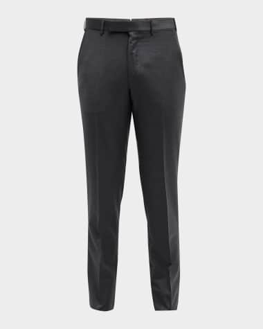 ZEGNA Men's Trofeo Slim-Straight Trousers