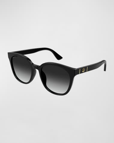 Gucci GG Round Injection Plastic Sunglasses