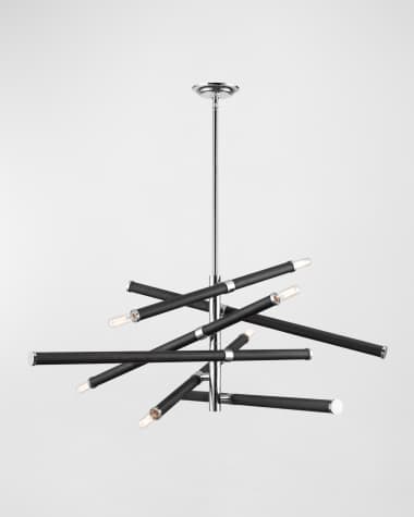 Crosspiece Chandelier, 17"