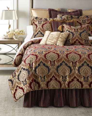 Austin Horn Collection 3-Piece Cantori King Comforter Set 3-Piece Cantori Queen Comforter Set