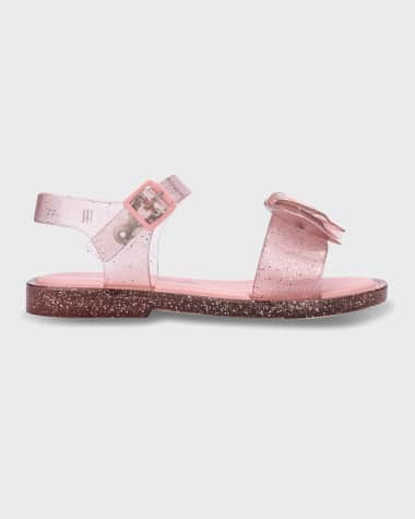Mini Melissa Girl's Bow PVC Sandals, Baby/Toddlers