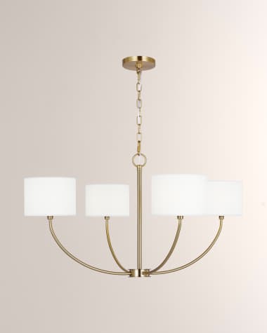 Visual Comfort Studio Sawyer Small Chandelier By Kate Spade New York
