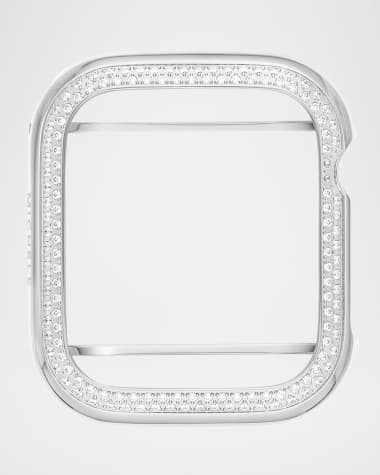 MICHELE Diamond Jacket for Apple Watch in Stainless Steel, 40mm