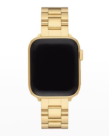 MICHELE Apple Watch 3-Link Bracelet Strap in Gold-Tone
