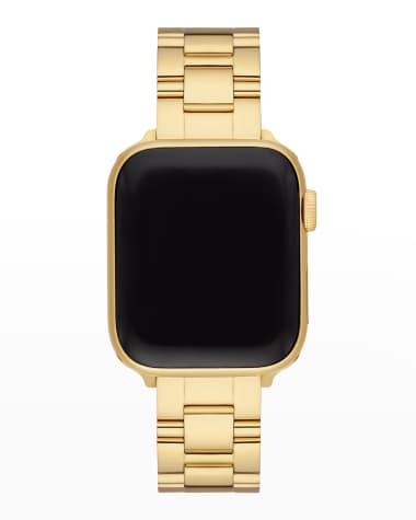 Michele two tone apple watch band hot sale