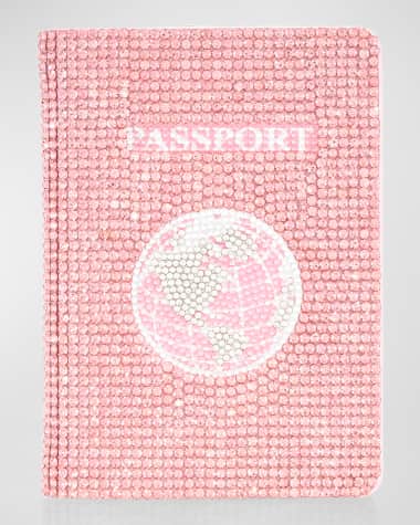 Judith Leiber Couture Allover Crystal Passport Holder