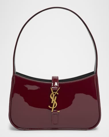 Saint Laurent Le 5 A 7 Mini YSL Shoulder Bag in Patent Leather
