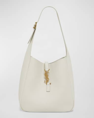 Saint Laurent Le 5 A 7 YSL Small Hobo in Smooth Supple Leather