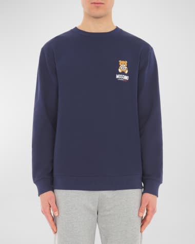 Moschino Men's Teddy Bear Graphic Sweatshirt