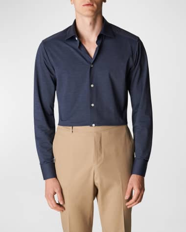 Eton Men's Slim Fit 4-Way Stretch Dress Shirt