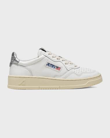 AUTRY Medalist Low-Top Bicolor Leather Sneakers