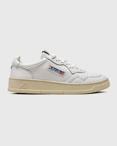 AUTRY Medalist Low-Top Bicolor Leather Sneakers