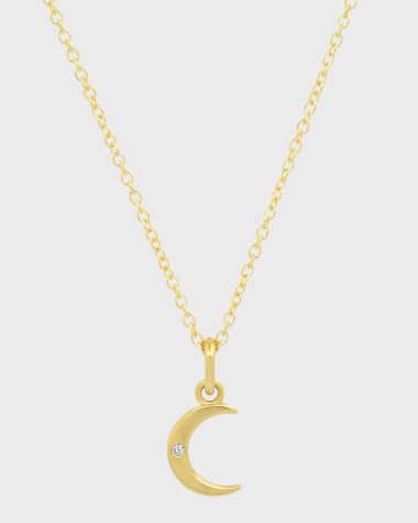 Jennifer Meyer Mini Carson Pendant Necklace