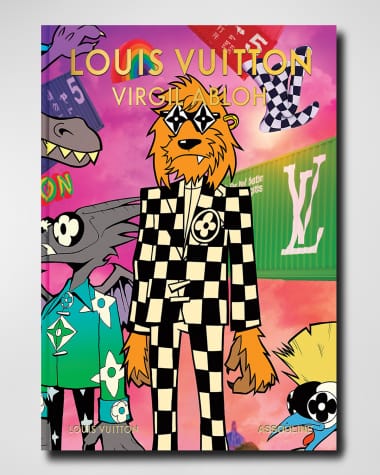 Assouline "Louis Vuitton: Virgil Abloh" Classic Cartoon Cover Book by Anders Christian Madsen