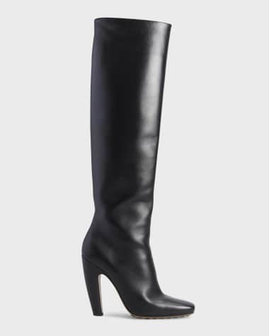 Bottega Veneta Leather Knee Boots
