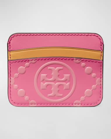 Tory Burch T Monogram Leather Card Case
