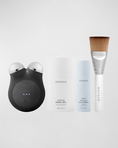 NuFace Mini+ Smart Petite Facial Toning Device Kit