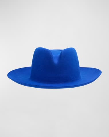 Barbisio Marcello Bicolor Ombré Western Fedora Hat