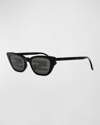 Fendi Brown Gradient Cat Eye Ladies Sunglasses FE40047I 55F 54 192337104435  - Sunglasses - Jomashop