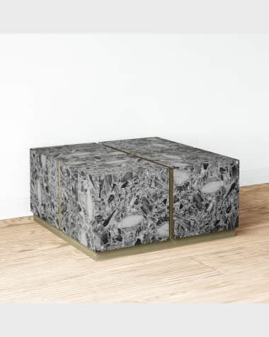 Four Square Agate Coffee Table