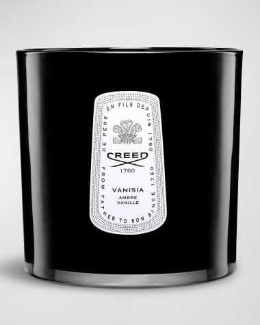 CREED 3.7 lb. Vanisia Large Leather Candle