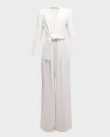 A.L.C. Kieran II Tailored Wide-Leg Jumpsuit