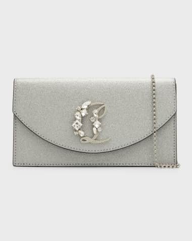 Luxury Silver Metal White Shell Pattern Women's Evening Clutch Bag