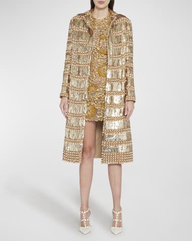 Valentino gold dress online