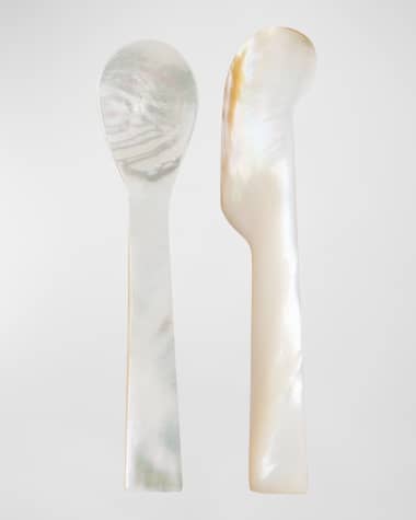 Rosenthal Caviar Mother-of-Pearl Spoon & Spreader