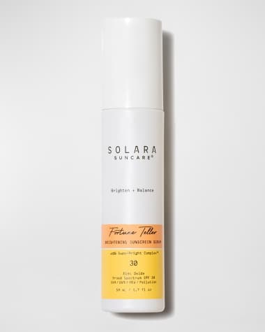 Solara Suncare Fortune Teller Brightening Mineral Sunscreen Serum SPF 30 , 1.7 oz.