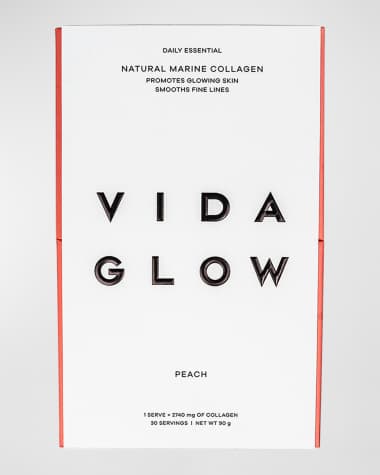 Vida Glow Peach Marine Collagen, 30 Servings